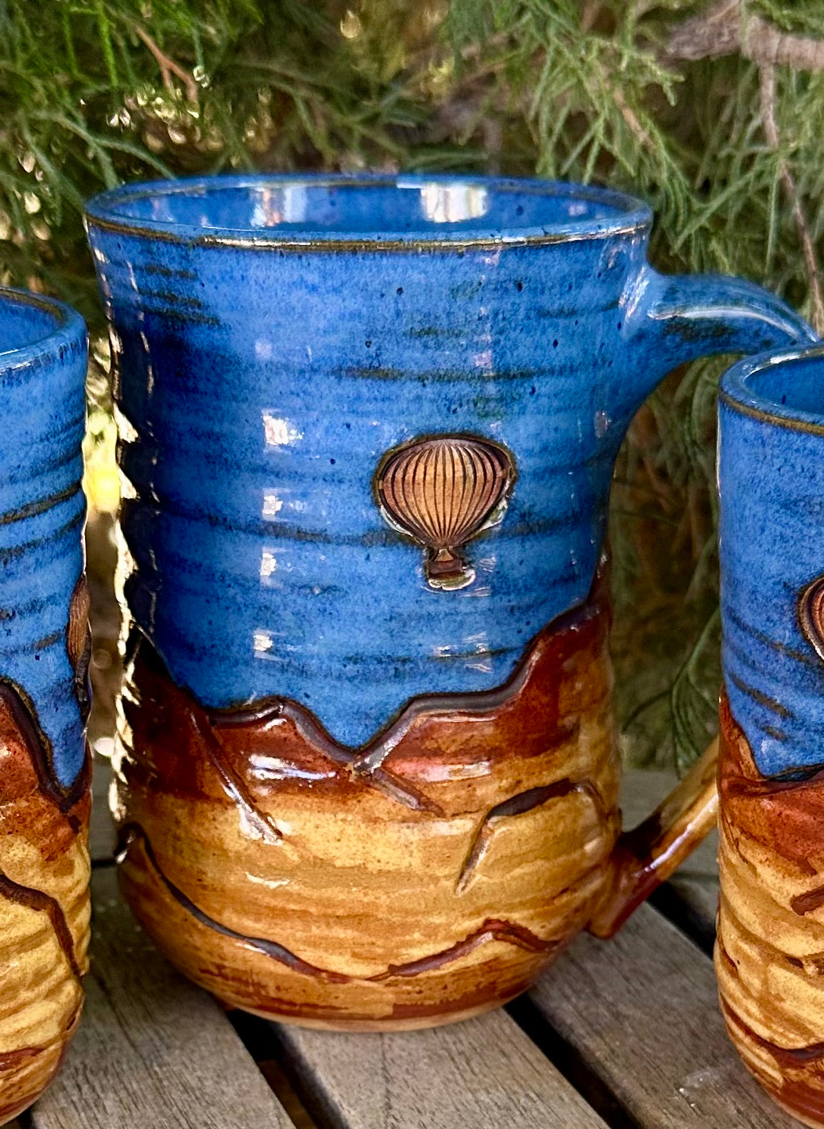 Sandia balloon mug
