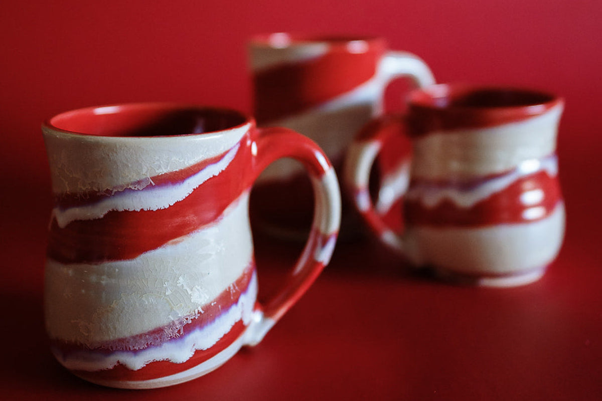 candy cane mug
