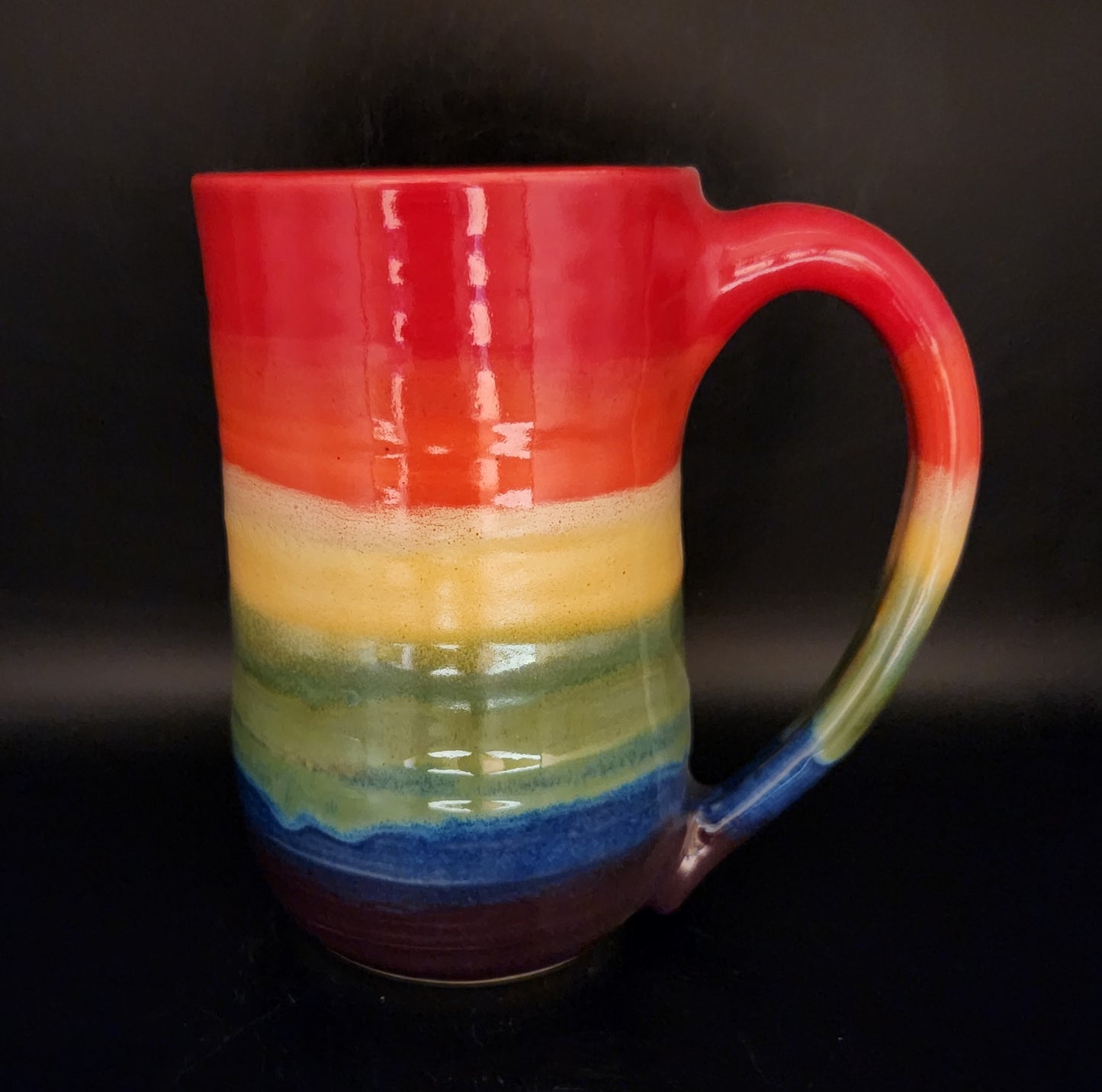 Rainbow Mugs – Southwest Sunflower Pottery